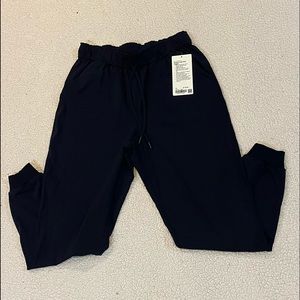 True Navy Lululemon Stretch High-Rise Jogger 
Full Length
